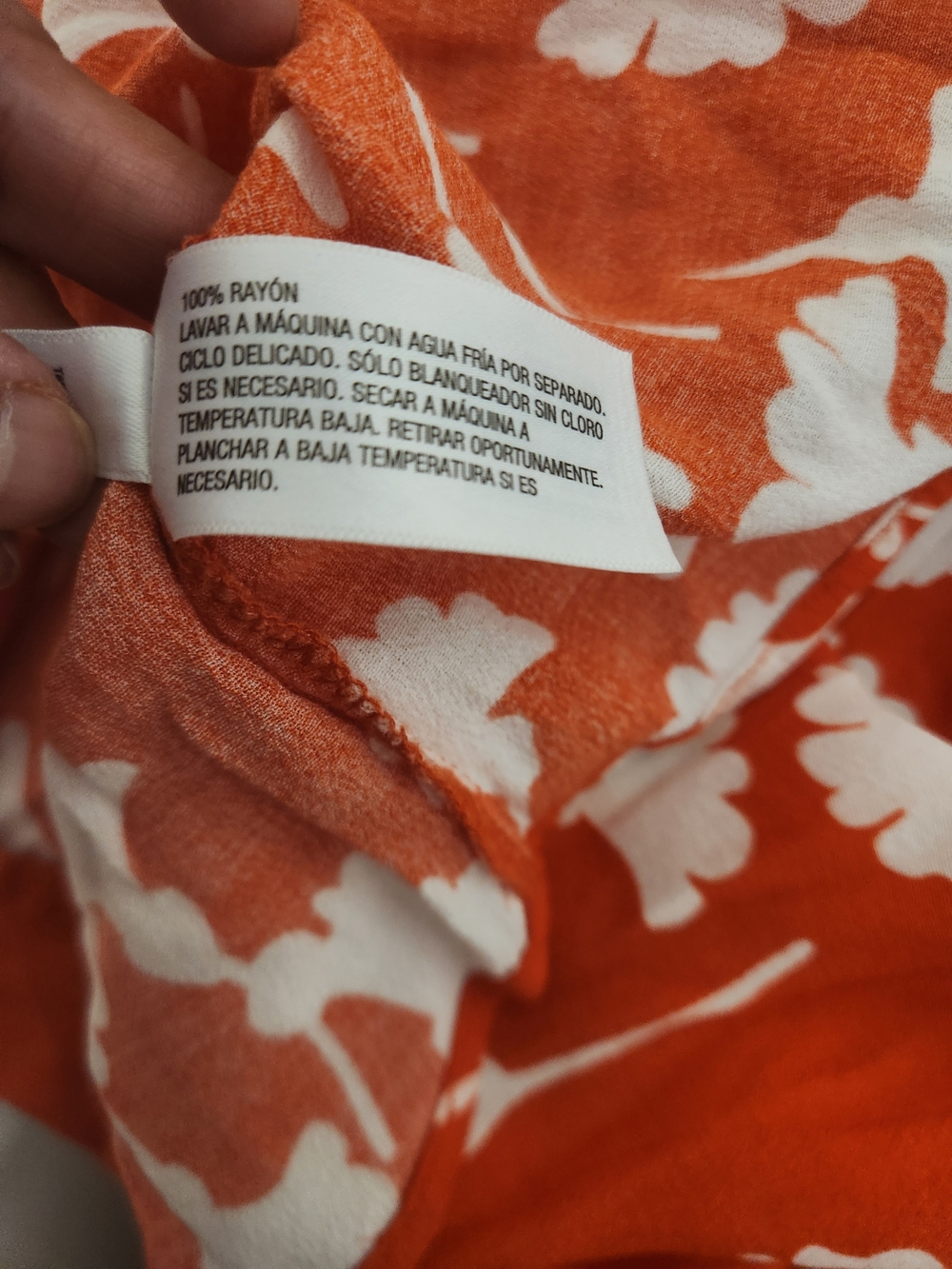 Diane Von Furstenberg Orange & White Floral Print Maxi Dress - Picture 12 of 13
